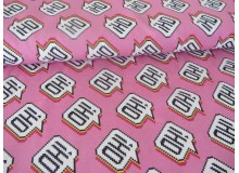 Jersey Hamburger Liebe - 72ppi Pixel - Oh pink